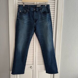 AG Adriano Goldschmied Jeans Mens Size 34 Everett Slim Straight Denim 360 Japan
